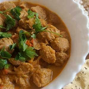 Soya Chunks Curry